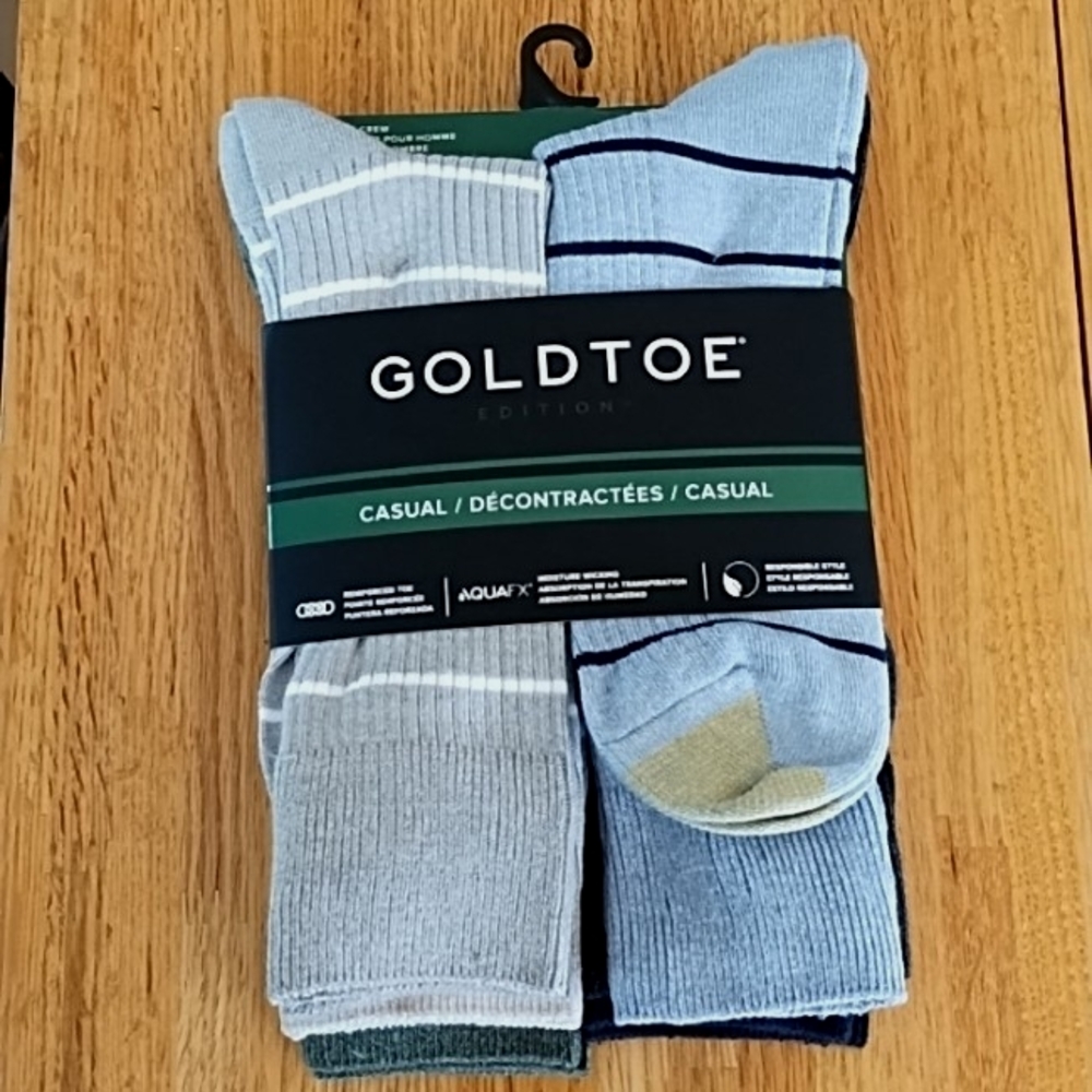 Men's Gold Toe 6 Pairs Socks